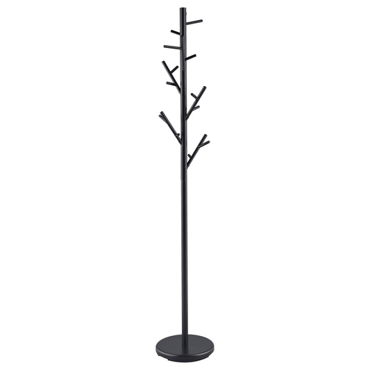 Tree Branch Coat Rack With 18 Hooks - Black