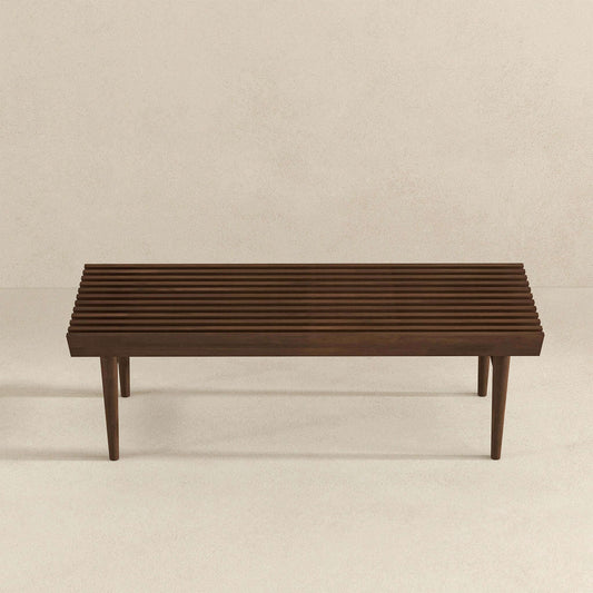 Mia - Bench - Dark Brown