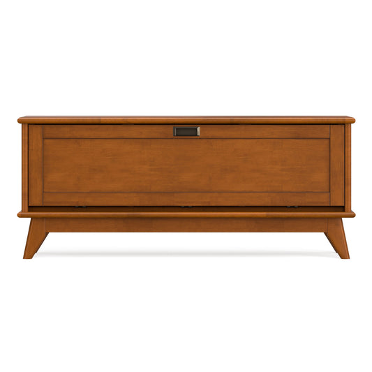 Draper - Flip Down Storage Bench - Teak