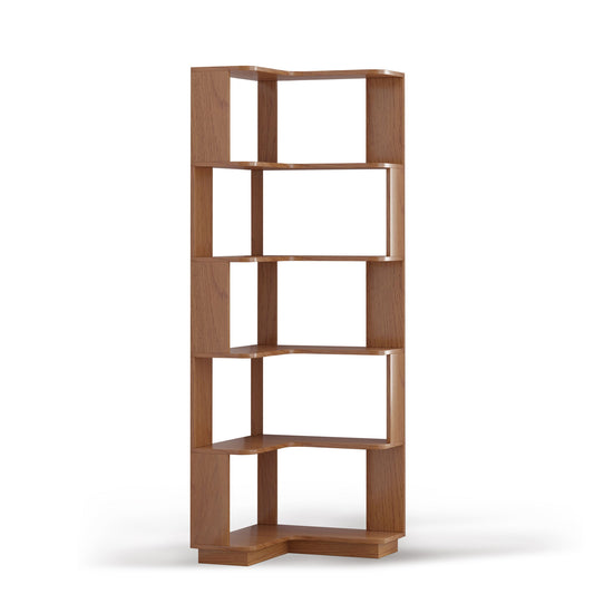 L-Shaped Corner Bookshelf