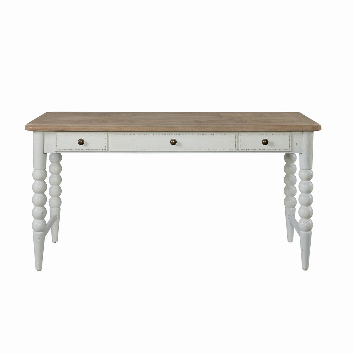 Turnberry Park - Writing Desk - Washed White & Toasted Oat