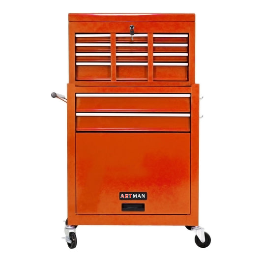 High Capacity Rolling Tool Chest With Wheels And Drawers, Storage Cabinet