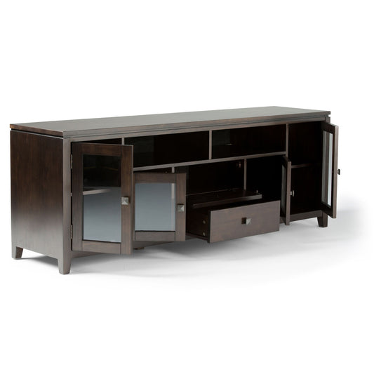 Cosmopolitan - Wide TV Media Stand - Mahogany Brown