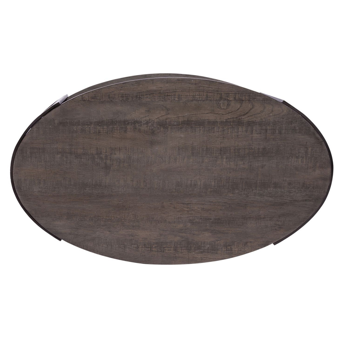 Modern View - Oval Cocktail Table - Dark Gray