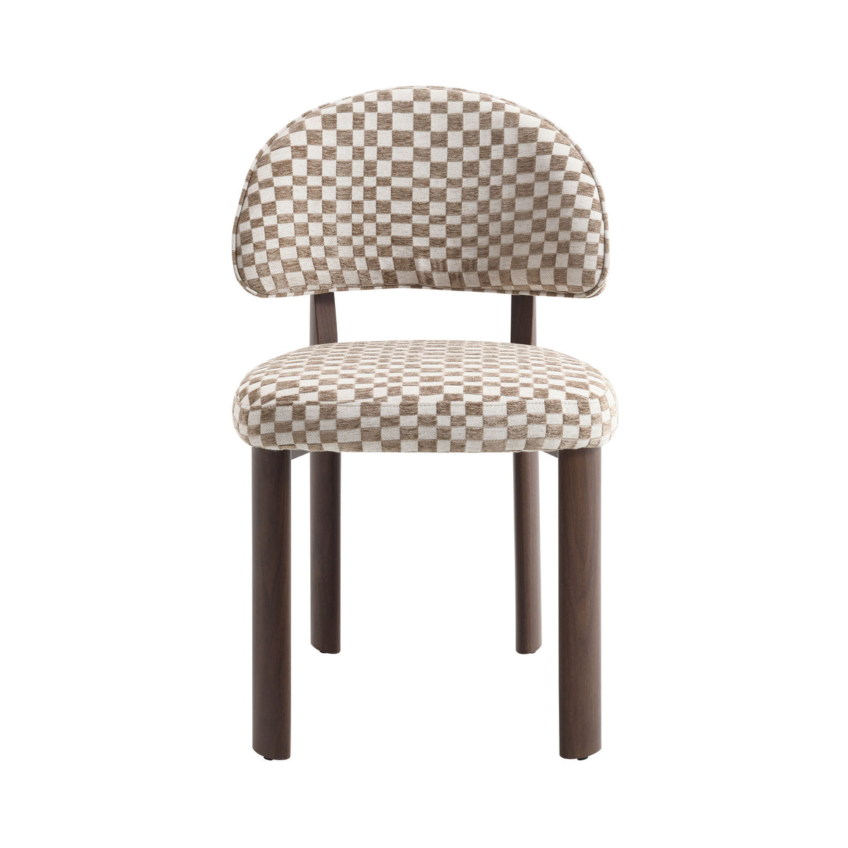 Hilina - Side Chair (Set of 2) - Brown / Walnut