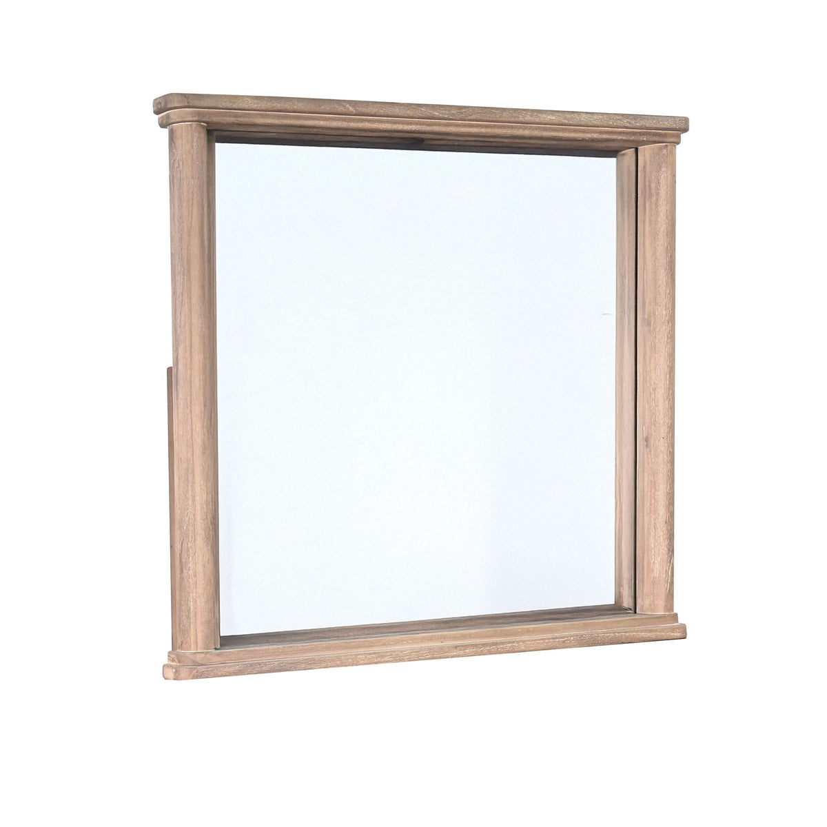 Natural Wood Dresser Mirror - Oak Grove