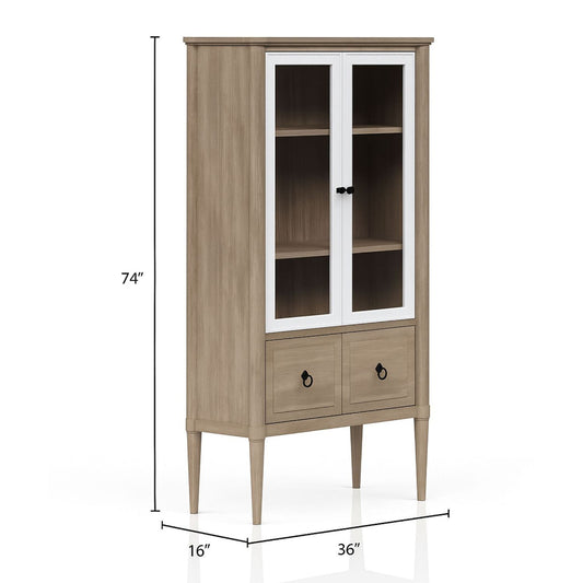 Display Bookcase Colored - Sand