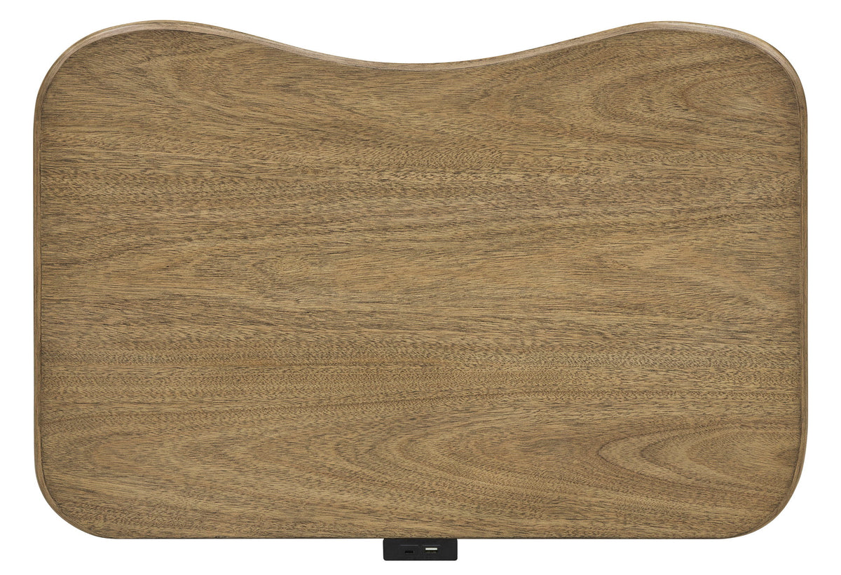 Leeza - Drawer Nightstand - Brown