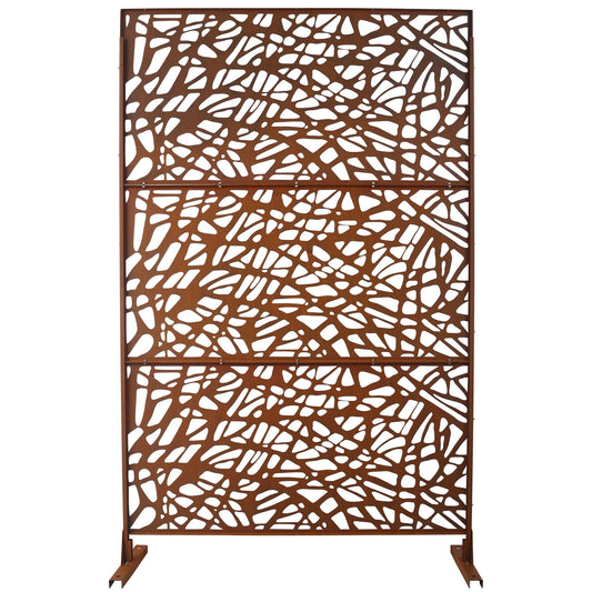 Outdoor & Indoor Freestanding Decorative Privacy Screen