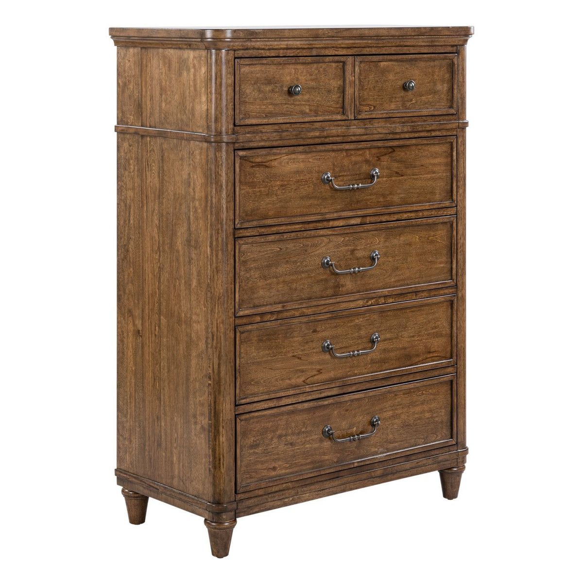 Harrison Heights - 5 Drawer Chest - Sienna