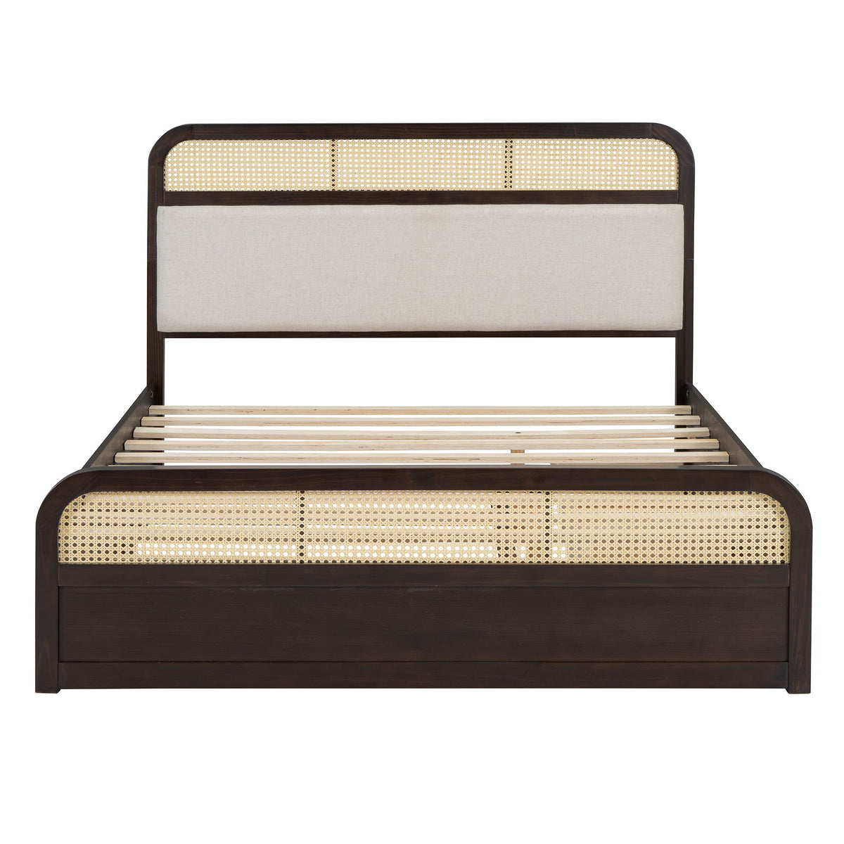 Platform Bed With Trundle And 2 Drawers