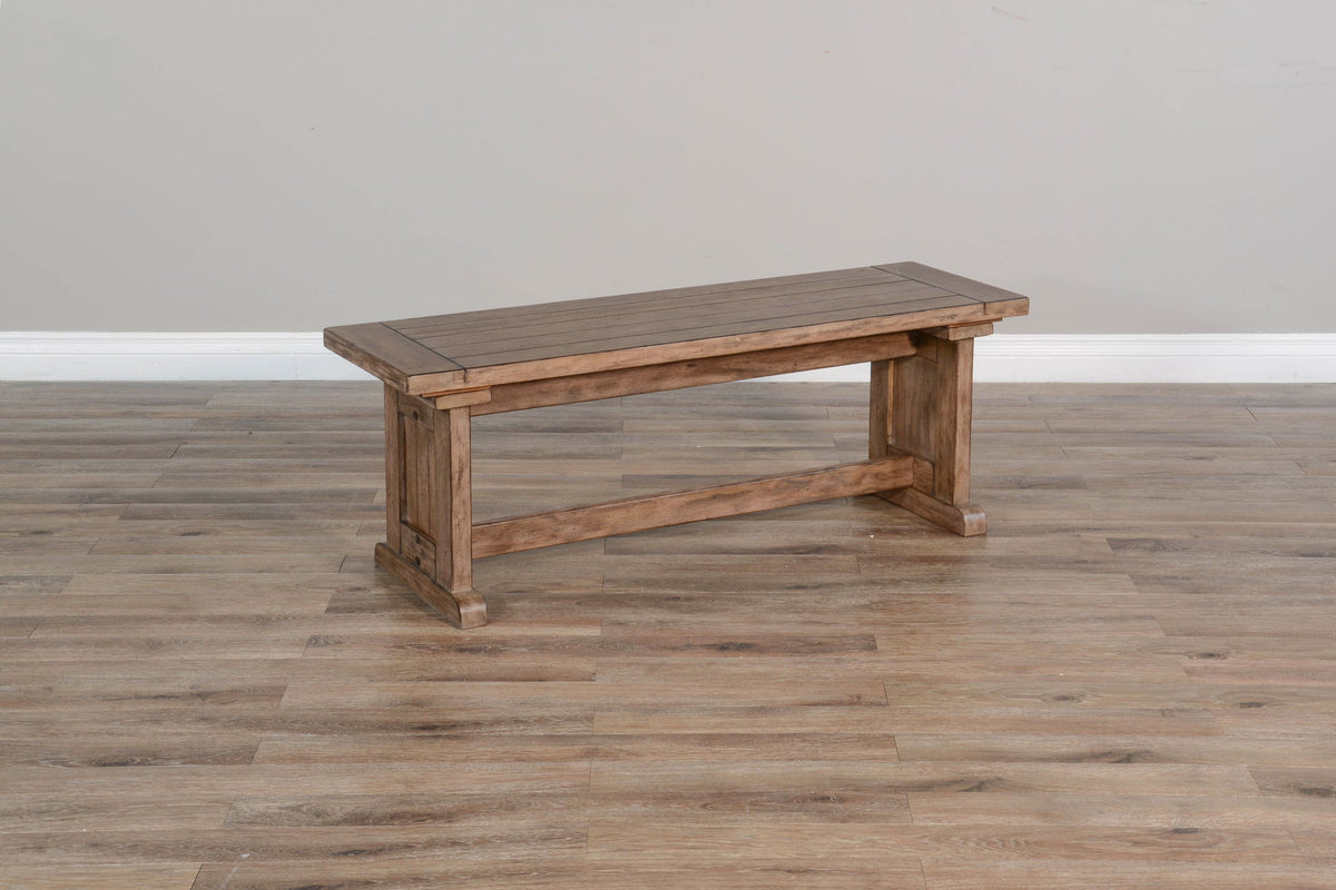 Doe Valley - Wood Side Bench - Buckskin