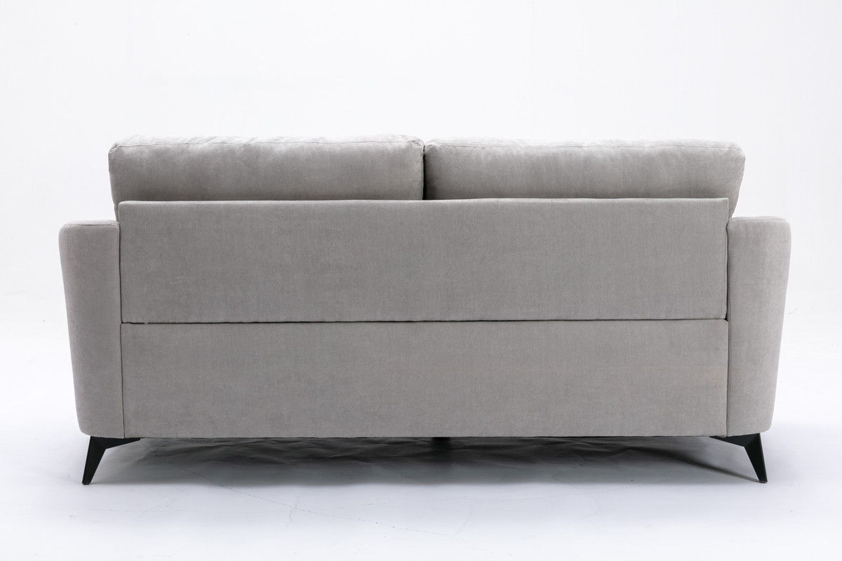 Callie - Living Room Sofa, Loveseat (Set of 2) - Light Gray