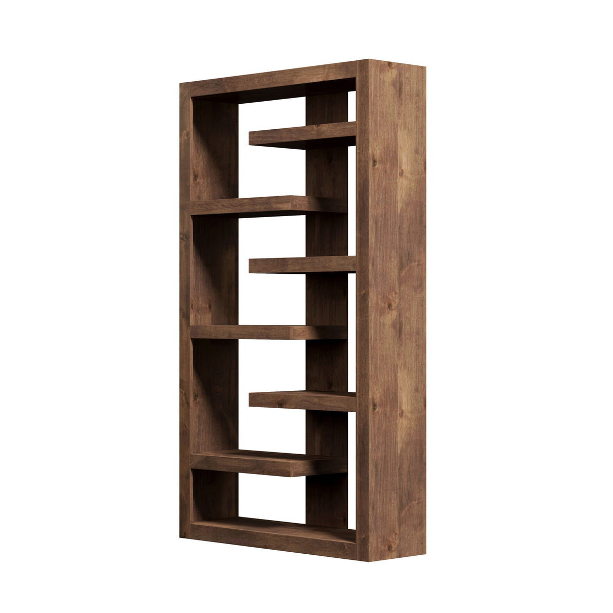 Sausalito - 72" 6-Shelf Bookcase - Whiskey