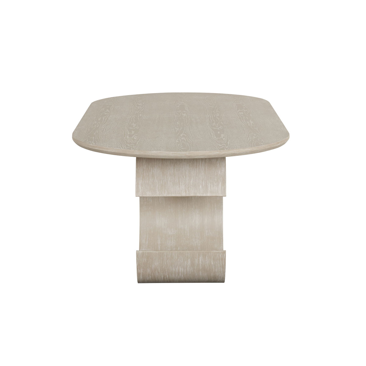 Gwendolyn - Oval Table Top And Base - Beige
