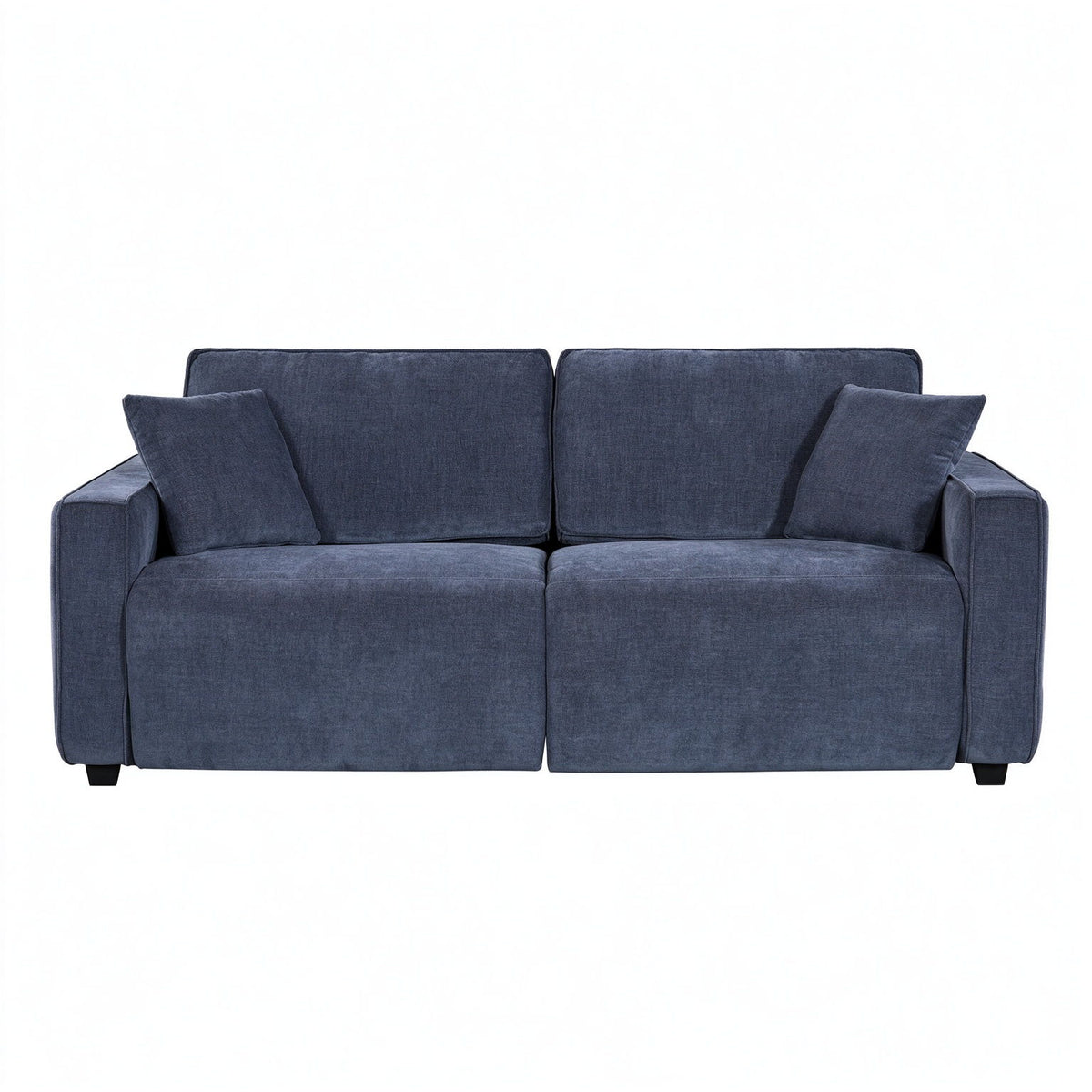 2 Seater Pull Out Sofa Bed, Modern Convertible Sleeper