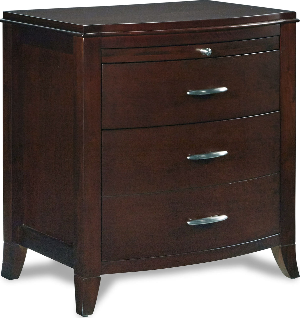 Brighton - Charging Station Nightstand - Cinnamon