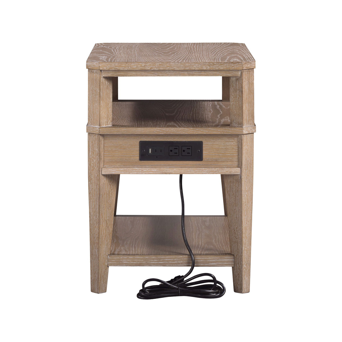 Breckenridge - Chairside Table - Medium Brown