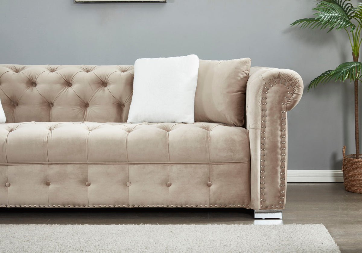 4 Seater Oversized L Shaped Reversible Sectional Sofa
