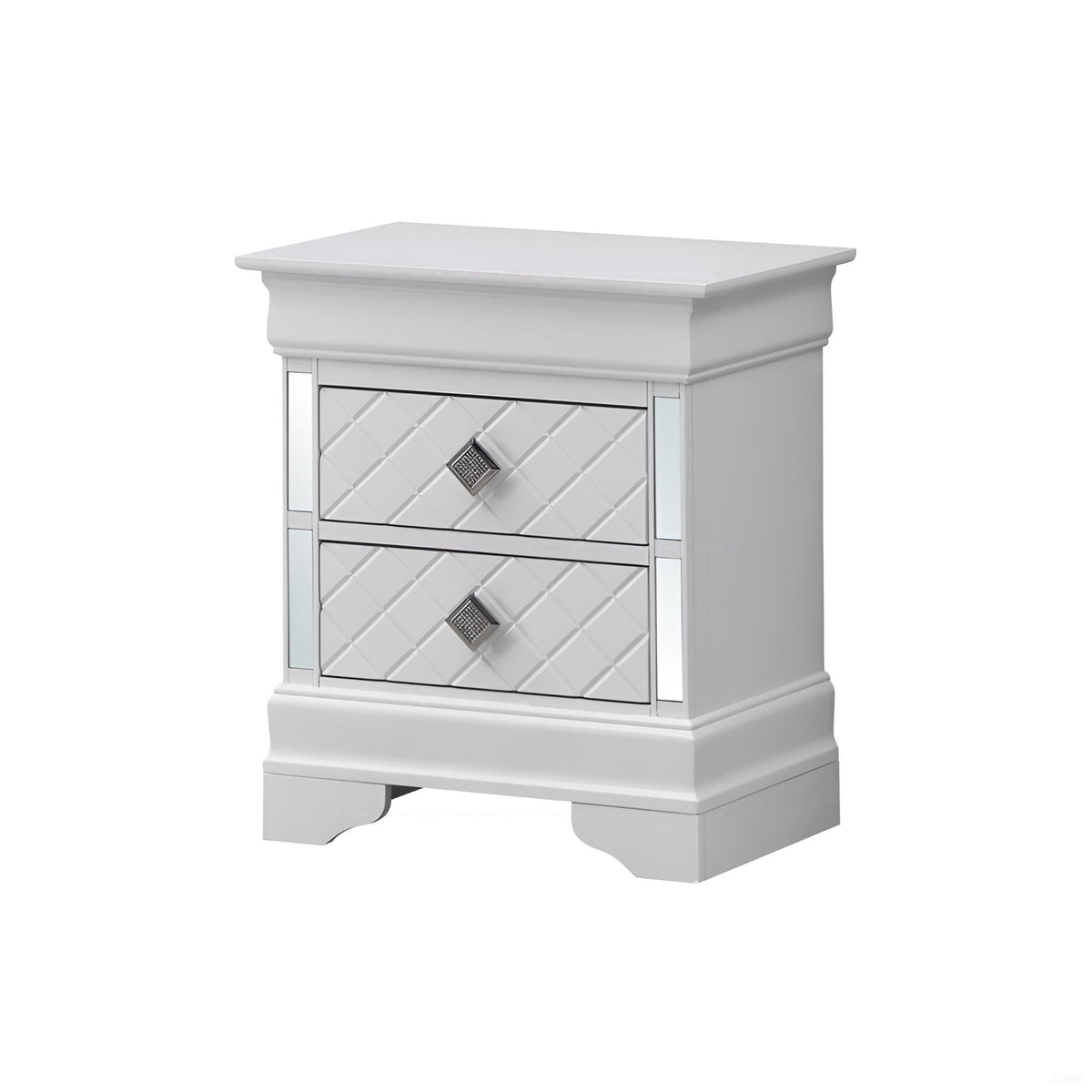 Accent Nightstand - White