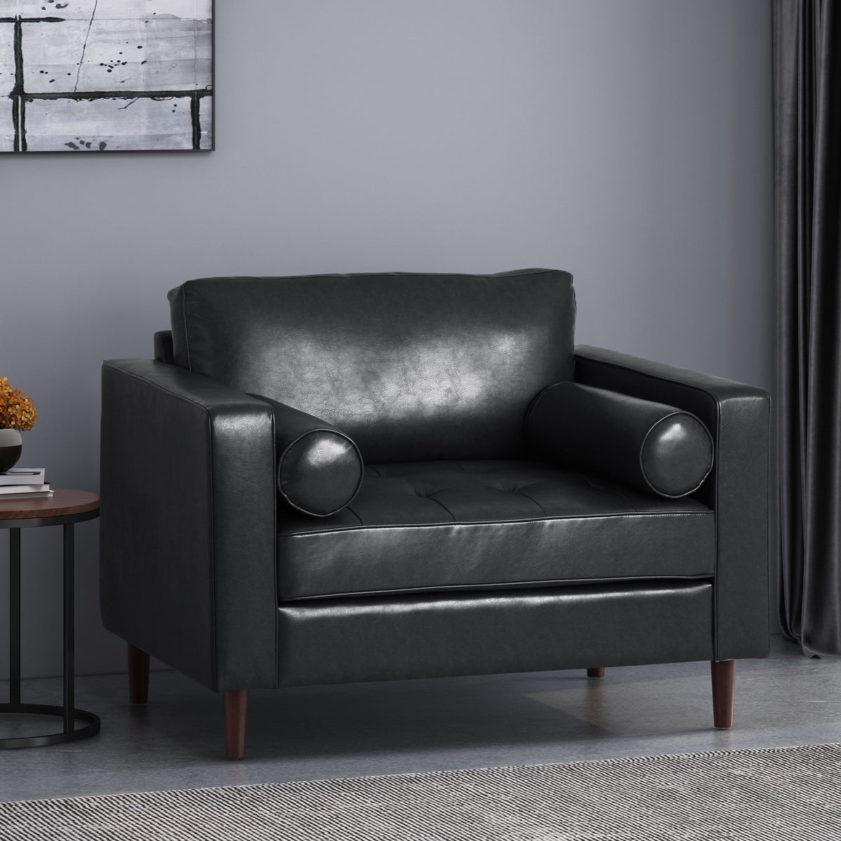 Sophisticated Club Chair With Relaxing Comfor