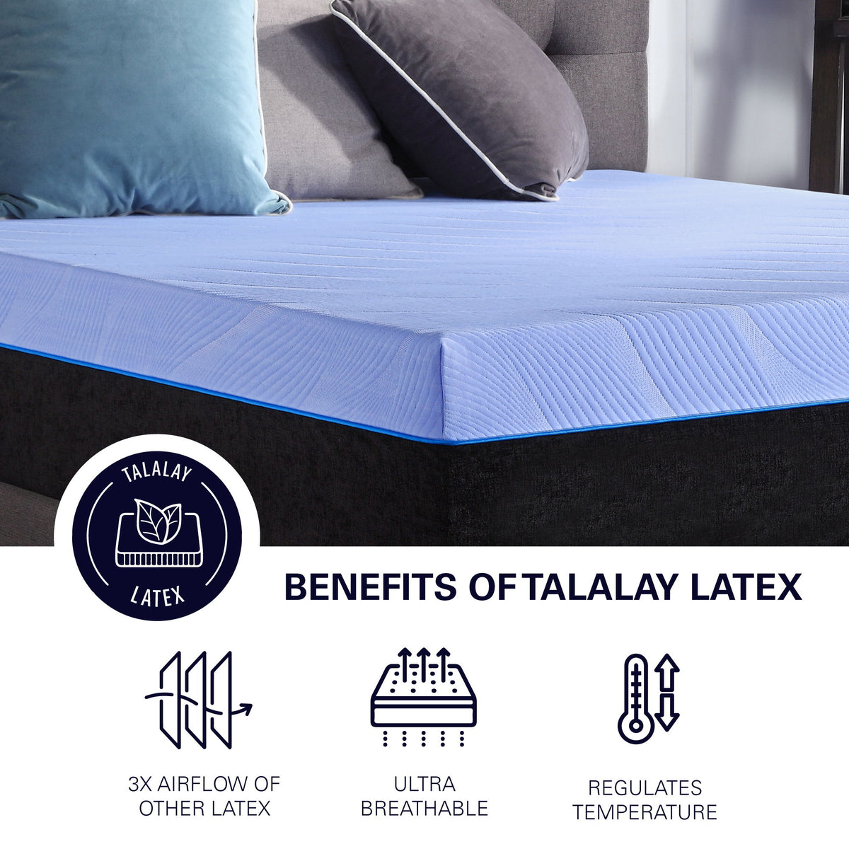 Remedy Sleep - RM Refresh-LTX 12" Latex Hybrid Mattress