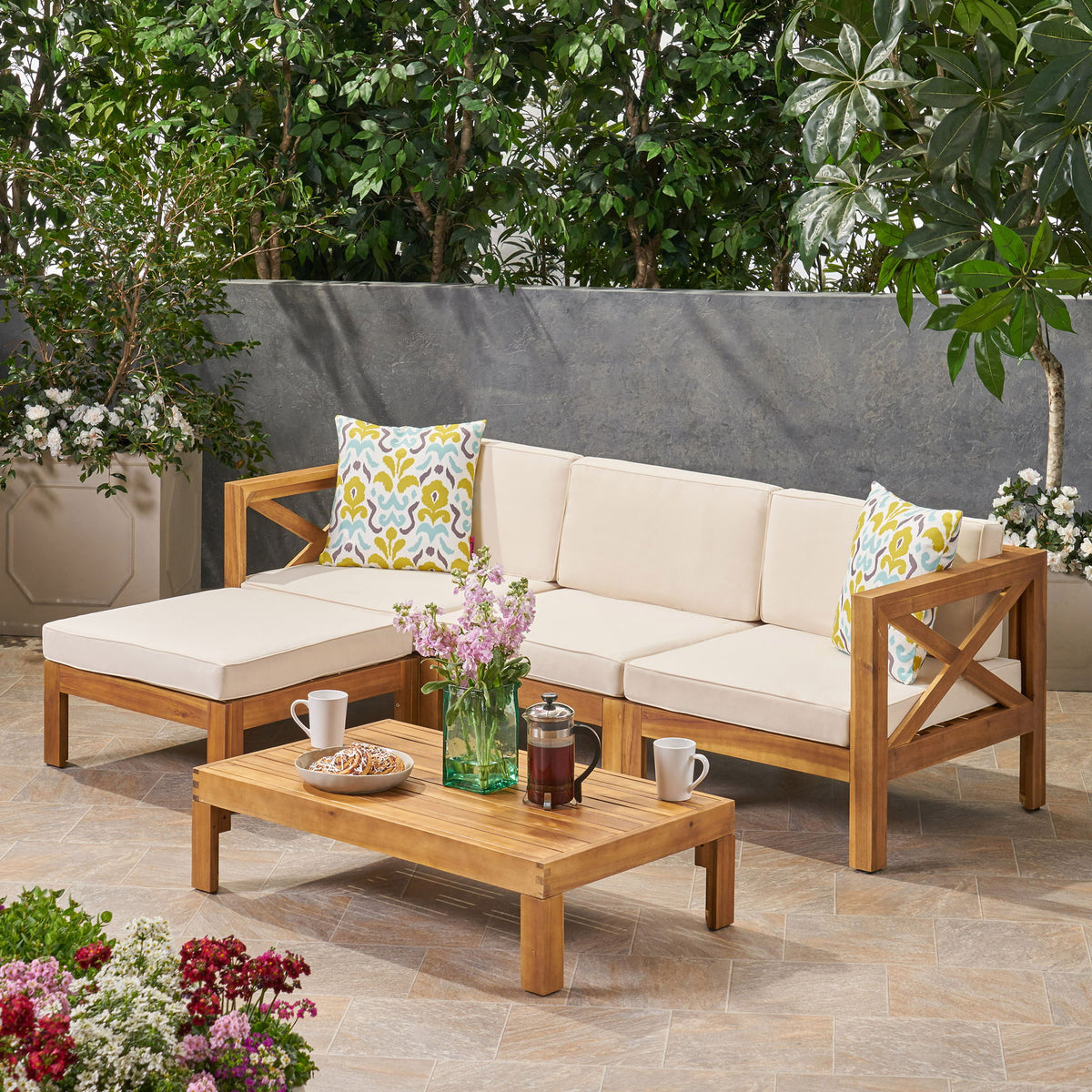 Alcove - L Shape Sofa Set