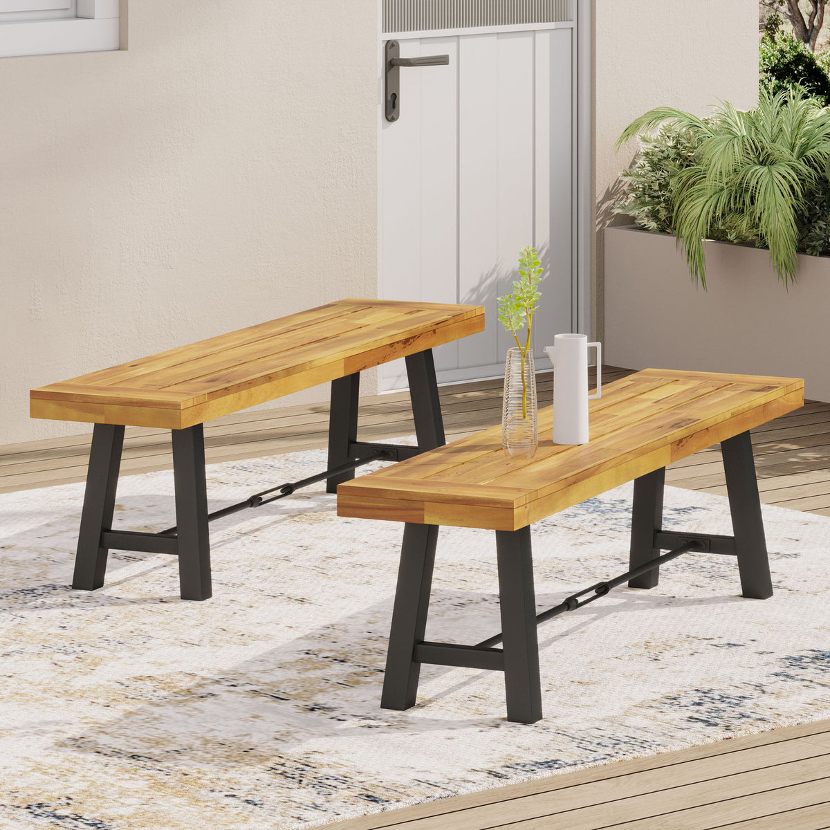 Catriona - Bench - Teak