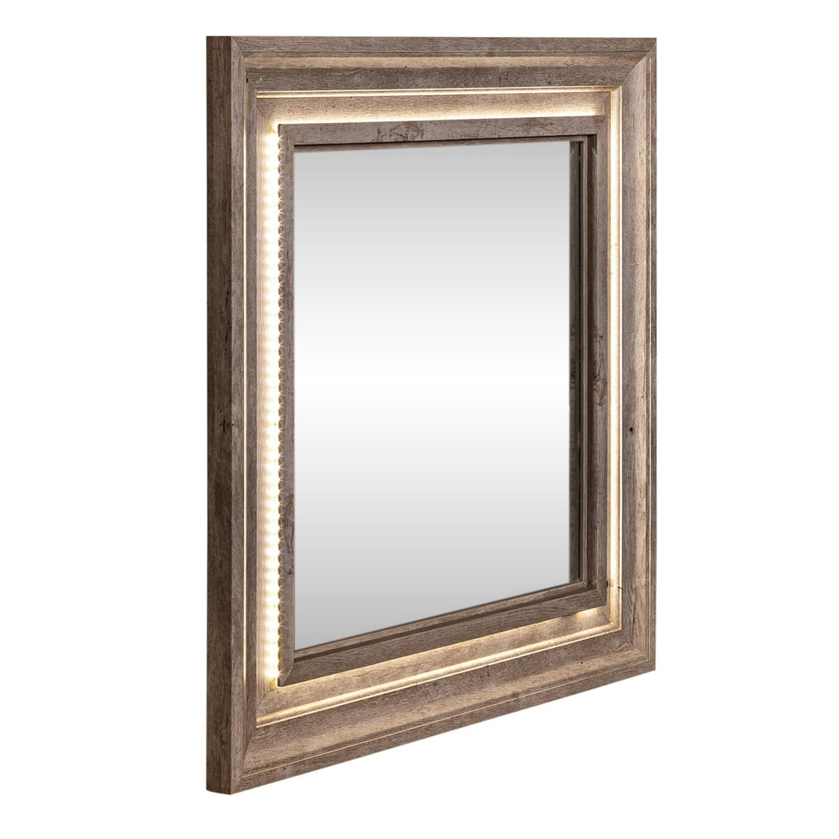 Horizons - Lighted Mirror - Graystone