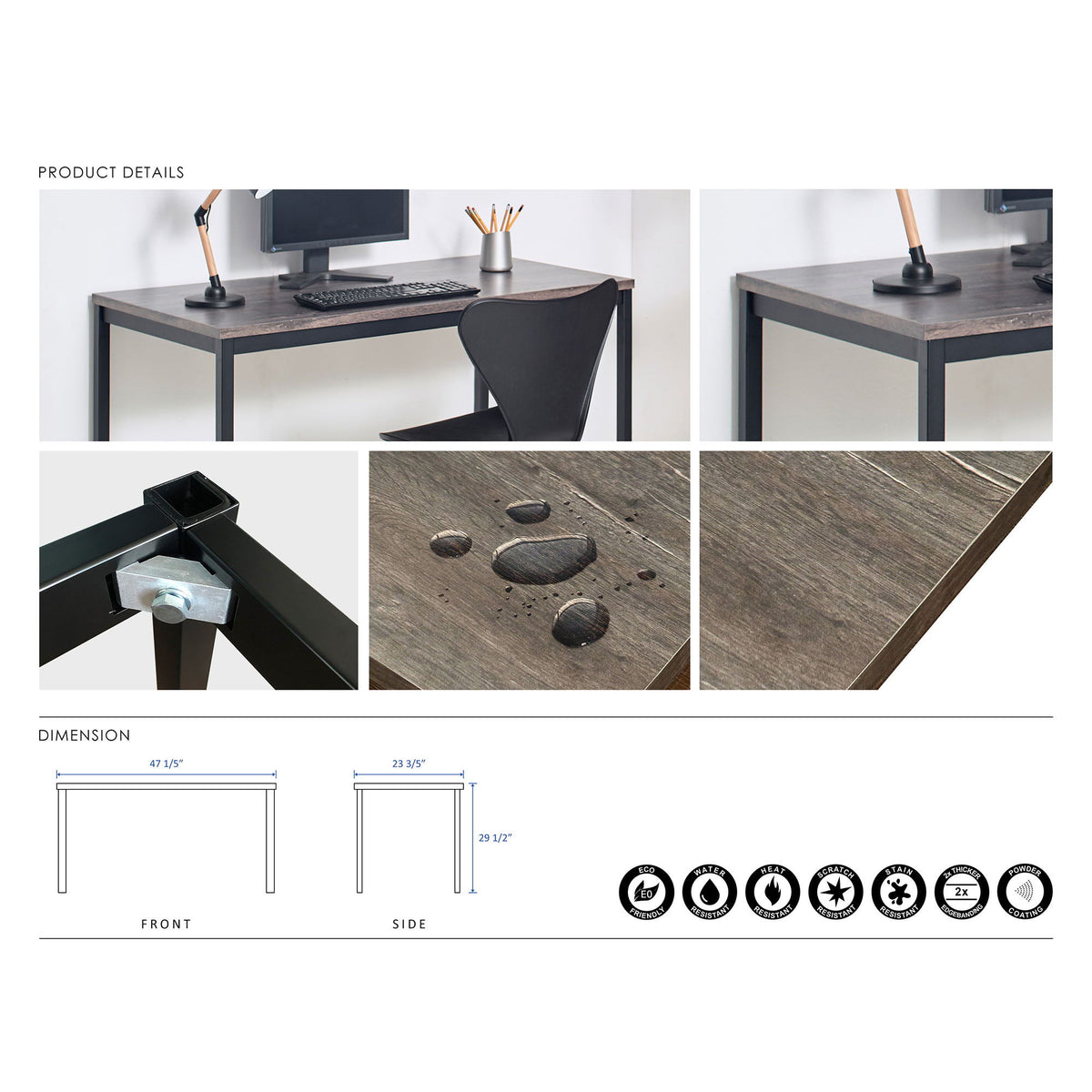 Harry - Contemporary Computer Desk