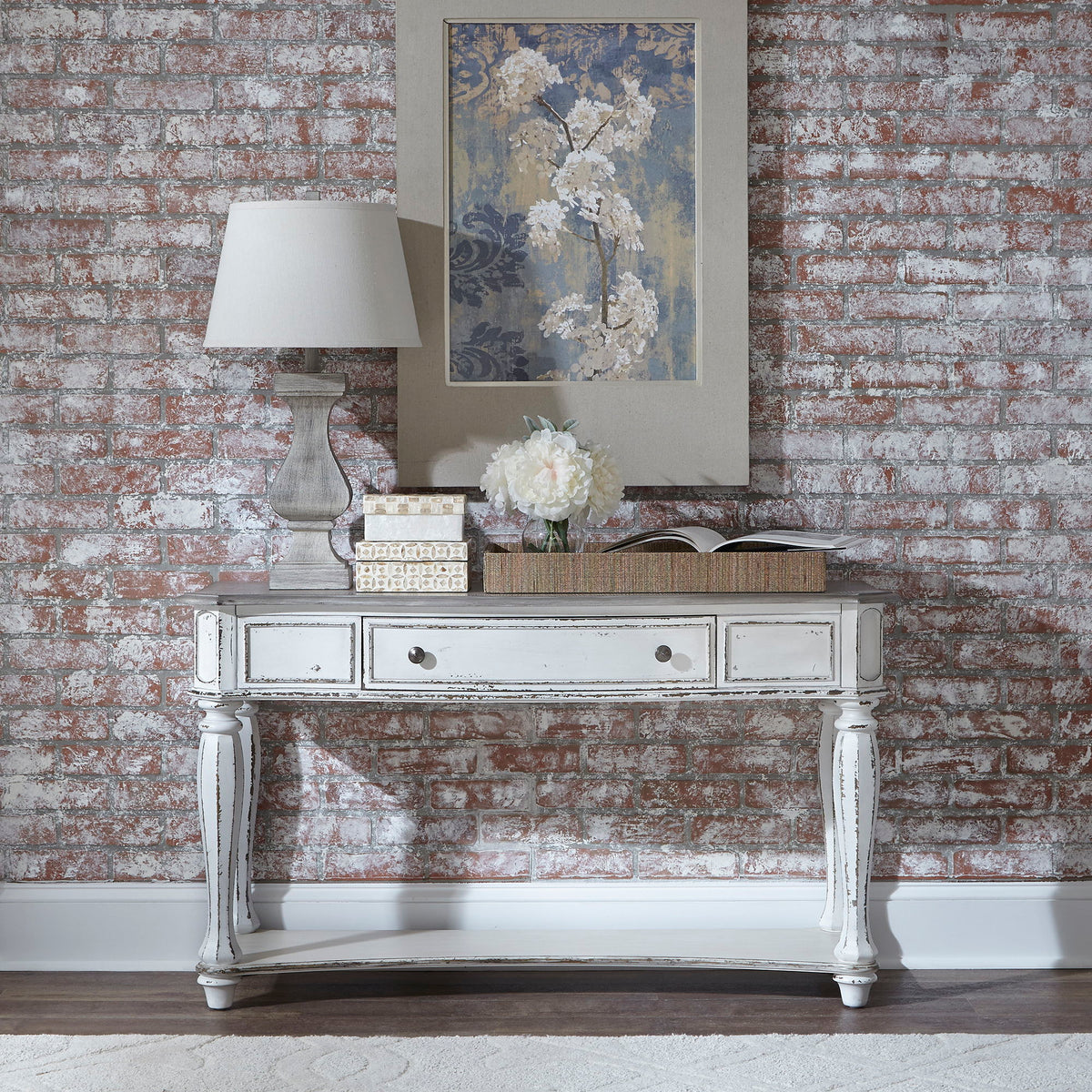 Magnolia Manor - Sofa Table - Antique White