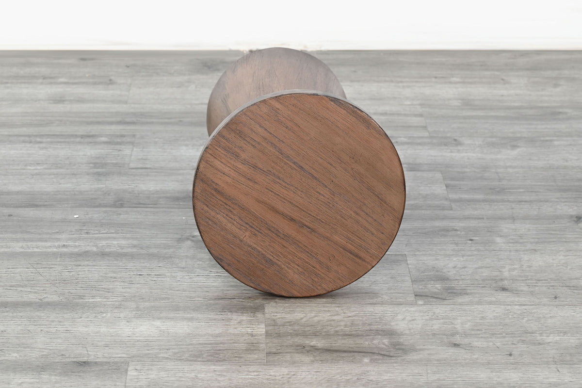 Felicity - Modern Solid Wood Pedestal Side Table
