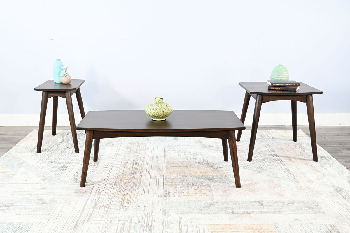 Rectangular Living Room Table - Coffee Bean