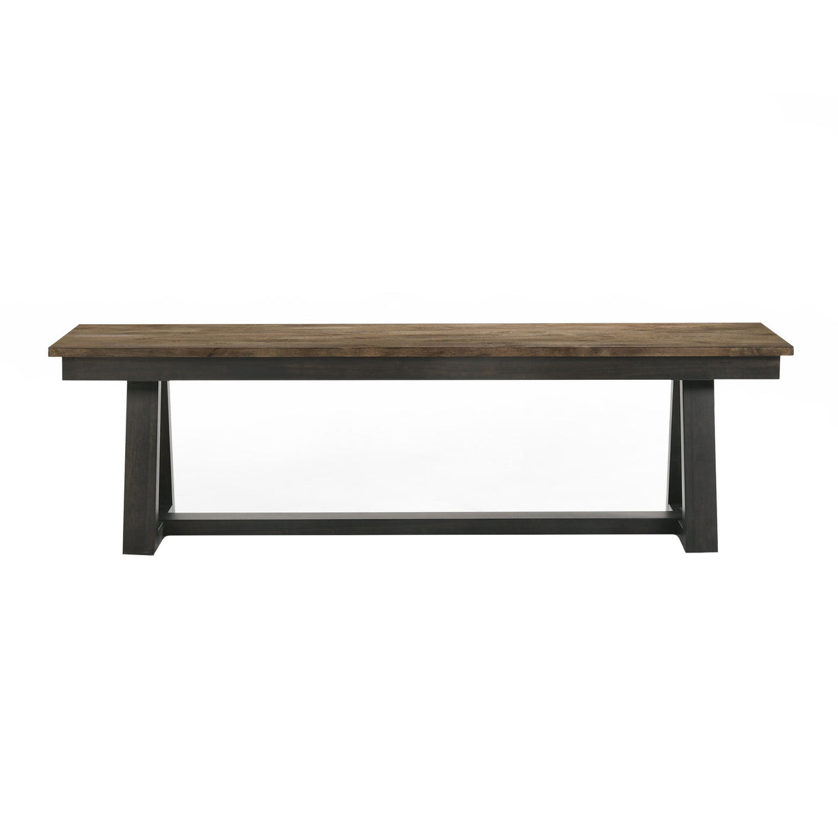 Harper - Dining Bench - Brushed Brown / Pecan