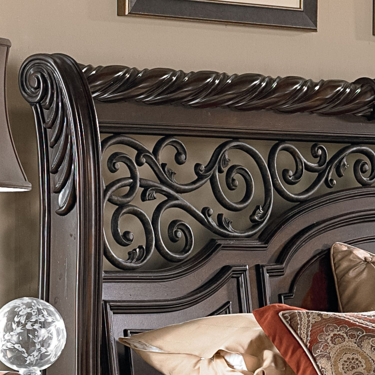 Arbor Place - Sleigh Headboard