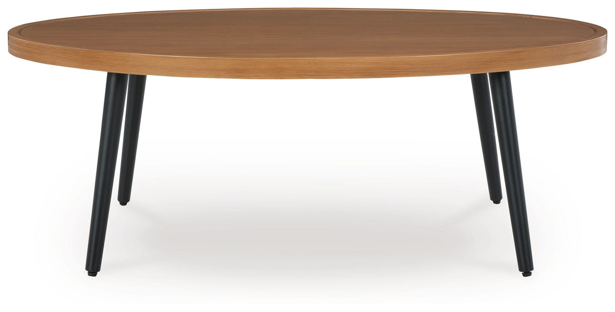 Horizon Hall - Cocktail Table - Two-tone Brown