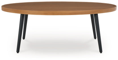 Horizon Hall - Cocktail Table - Two-tone Brown