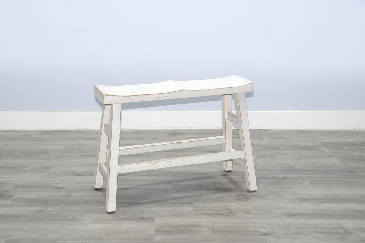 Marina - Bench With Wood Seat