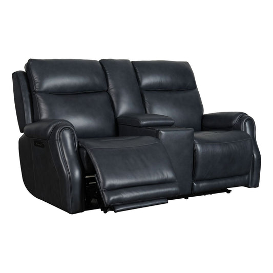 Clinton - Loveseat With Console P3 & ZG - Carmel Slate