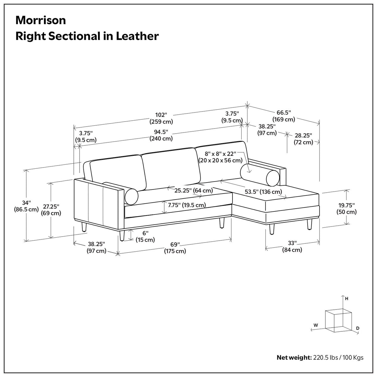 Morrison - Upholstered Sectional Sofa