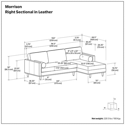 Morrison - Upholstered Sectional Sofa