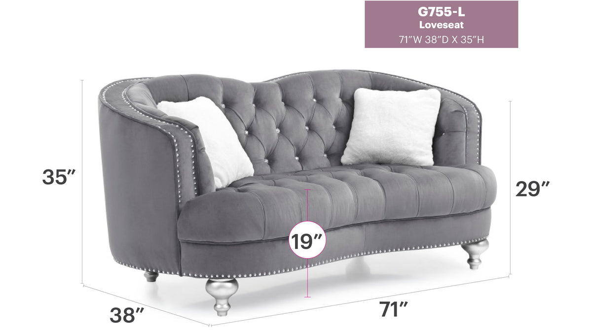 Jewel Loveseat
