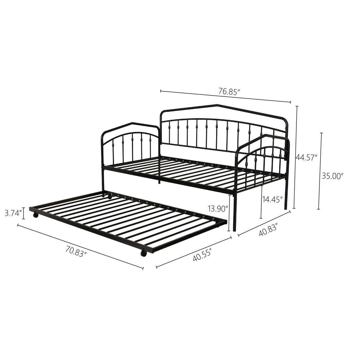 Fox - Daybed With Twin Trundle