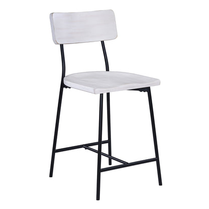 Badin - Counter Stool - White Washed