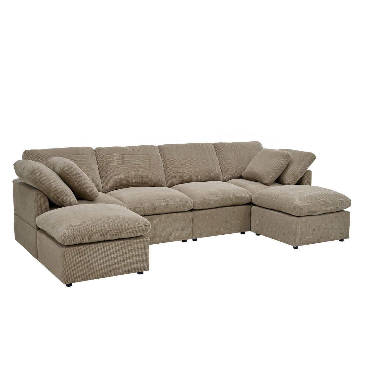 Modular Cloud Sofa, Freely Configurable Corner