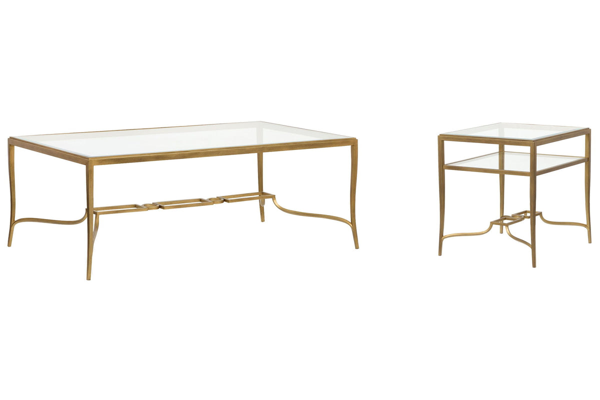 Lorena - Rectangular Cocktail Table Set