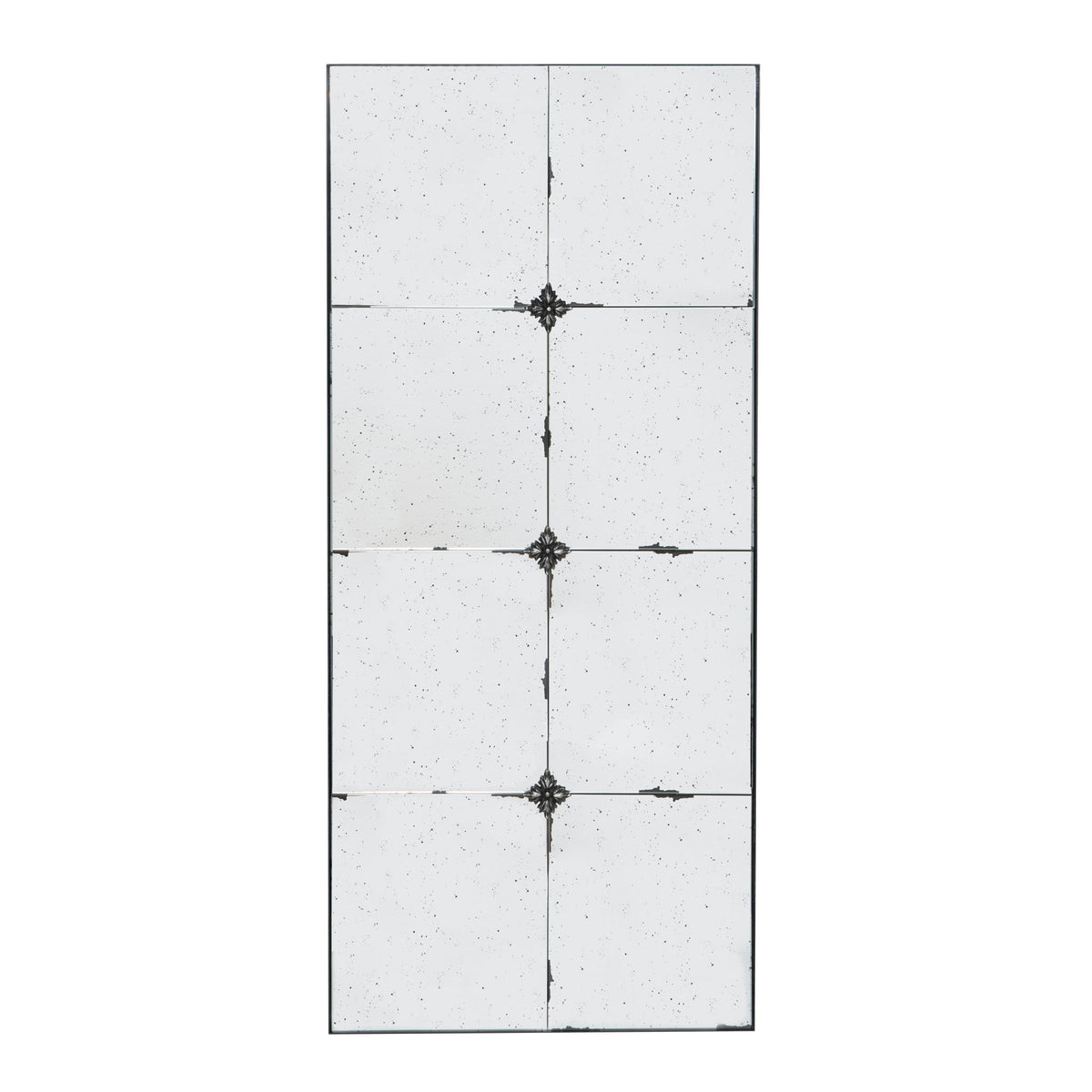 Traditional Decor Style Antique Glass Panel Mirror, Wall Mirror For Bathroom Entryway Console Lean Against Wall