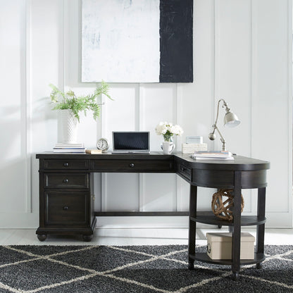 Harvest Home - L Shaped Desk - Chalkboard