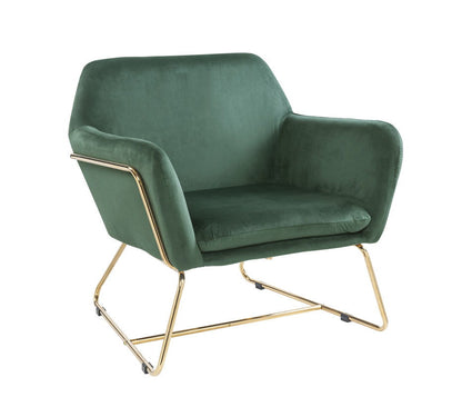 Keira - Accent Chair With Metal Base