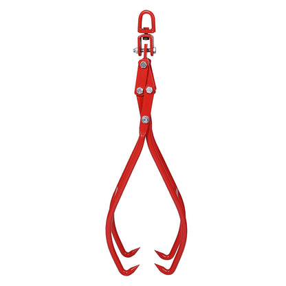 Heavy-Duty 4 Claw Timber Log Lifting Tongs Grabber